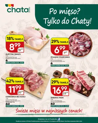 Chata Polska - gazetka promocyjna Gazetka 23.04-02.05  do soboty 02.05 - strona 24