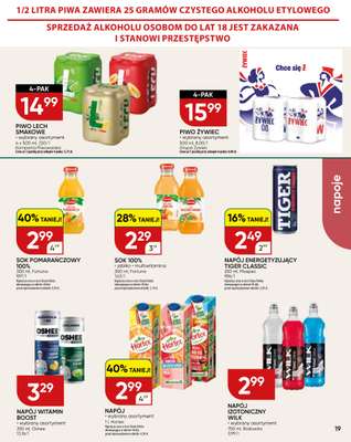 Chata Polska - gazetka promocyjna Gazetka 23.04-02.05  do soboty 02.05 - strona 19