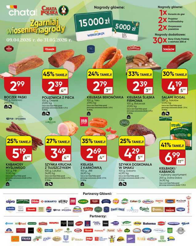 Chata Polska - gazetka promocyjna Gazetka 23.04-02.05  do soboty 02.05 - strona 12