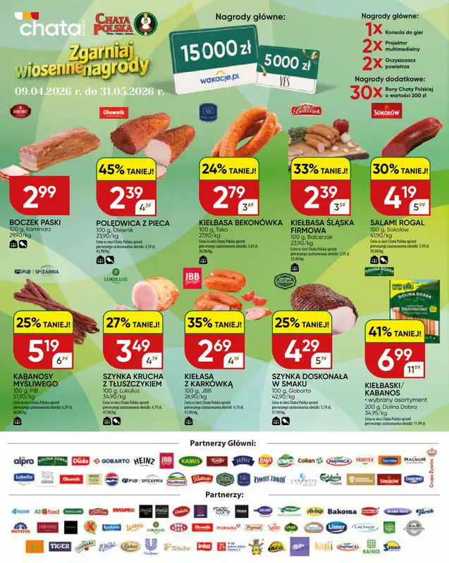 Chata Polska - gazetka promocyjna Gazetka 23.04-02.05  do soboty 02.05 - strona 12