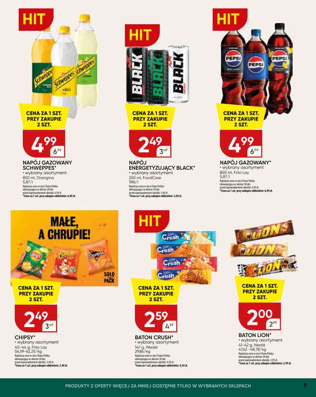 Chata Polska - gazetka promocyjna Gazetka 23.04-02.05  do soboty 02.05 - strona 9