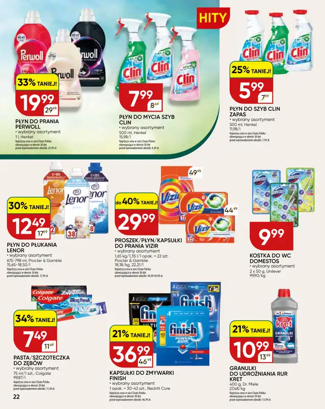 Chata Polska - gazetka promocyjna Gazetka 23.04-02.05  do soboty 02.05 - strona 22