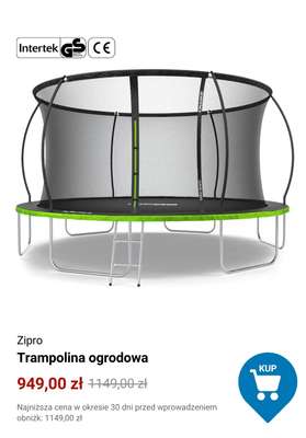 Trampolina ogrodowa