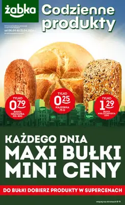 Żabka - gazetka promocyjna Gazetka Spożywcza od środy 08.04 do wtorku 21.04