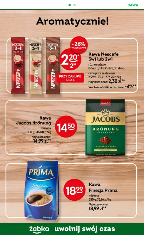 Żabka - gazetka promocyjna Gazetka Spożywcza od środy 08.04 do wtorku 21.04 - strona 18