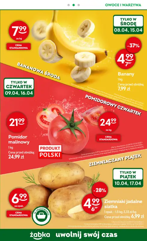 Żabka - gazetka promocyjna Gazetka Spożywcza od środy 08.04 do wtorku 21.04 - strona 5