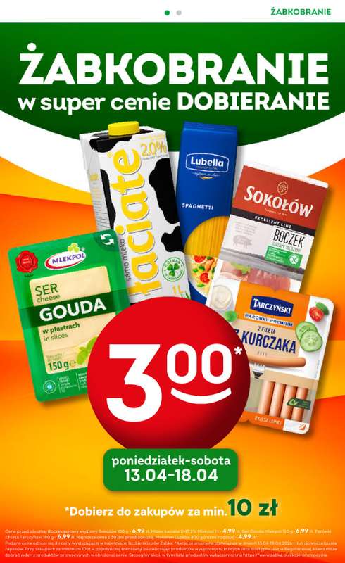 Żabka - gazetka promocyjna Gazetka Spożywcza od środy 08.04 do wtorku 21.04 - strona 2