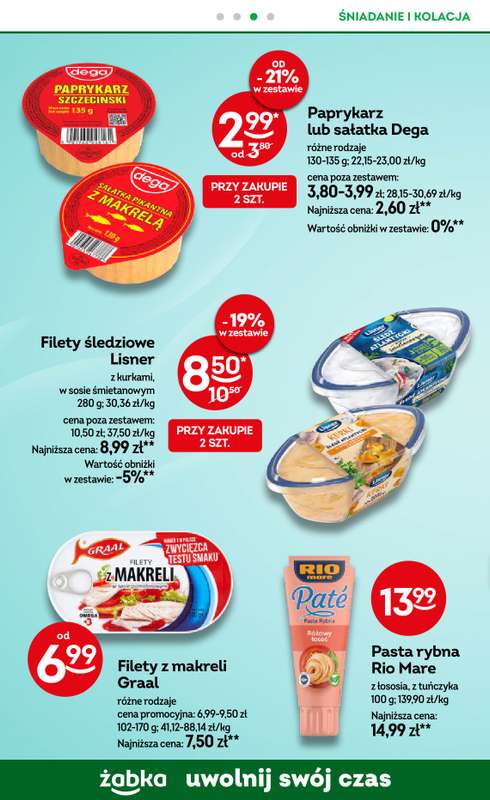 Żabka - gazetka promocyjna Gazetka Spożywcza od środy 08.04 do wtorku 21.04 - strona 14