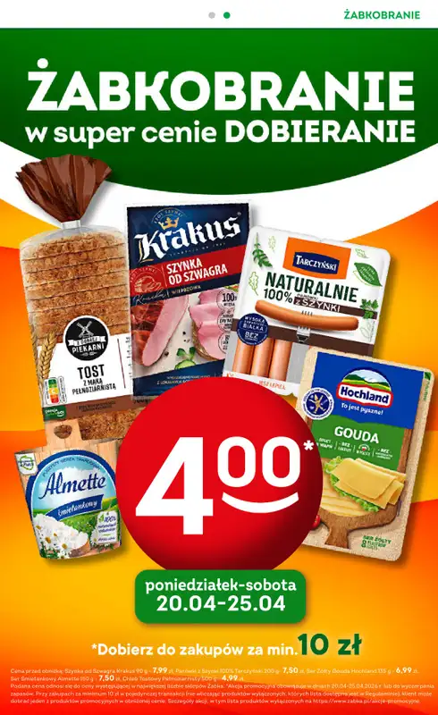 Żabka - gazetka promocyjna Gazetka Spożywcza   - strona 3