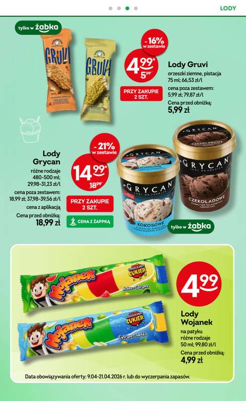 Żabka - gazetka promocyjna Gazetka od środy 08.04 do wtorku 21.04 - strona 50