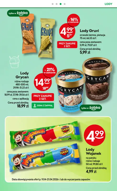 Żabka - gazetka promocyjna Gazetka od środy 08.04 do wtorku 21.04 - strona 50