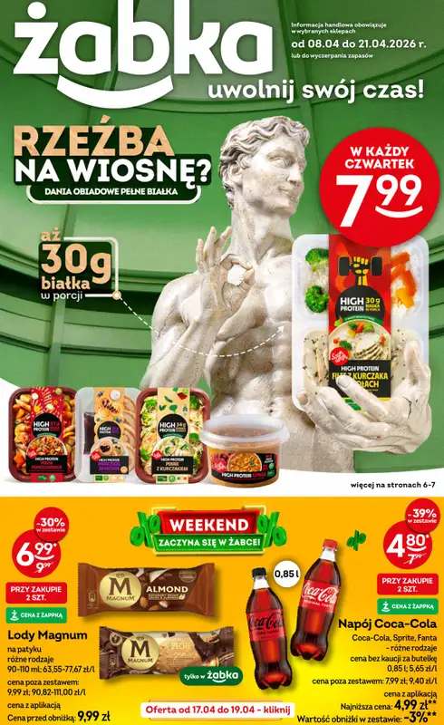 Żabka - gazetka promocyjna Gazetka  