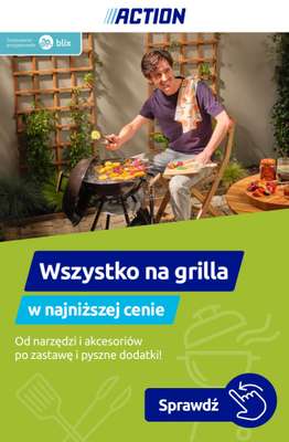 Action - gazetka promocyjna Wszystko na GRILLA w najniższej cenie! od czwartku 16.04 do wtorku 21.04