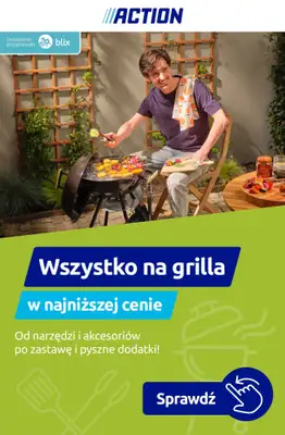 Action - gazetka promocyjna Wszystko na GRILLA w najniższej cenie! od czwartku 16.04 do wtorku 21.04