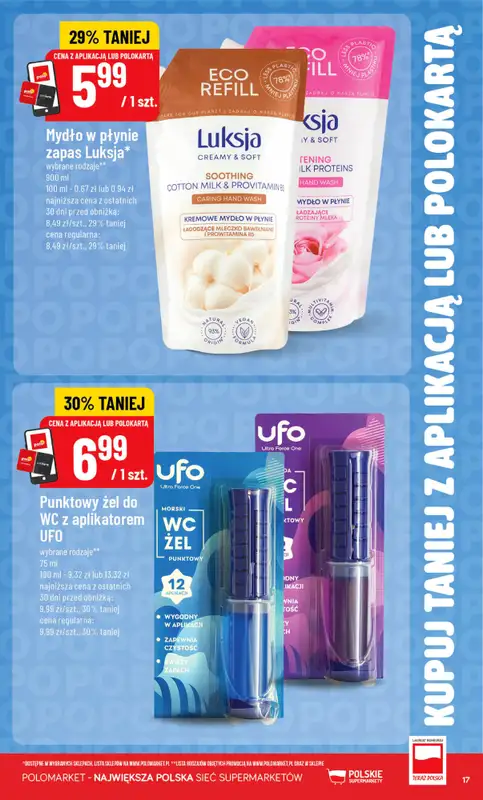 POLOmarket - gazetka promocyjna Kupuj taniej od środy 15.04 do wtorku 21.04 - strona 17