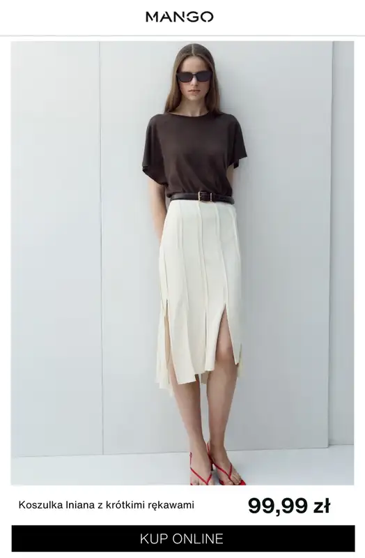 Mango - gazetka promocyjna Kolekcja LEN od środy 15.04 do piątku 24.04 - strona 3