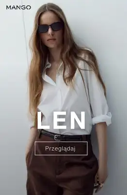 Mango - gazetka promocyjna Kolekcja LEN od środy 15.04 do piątku 24.04