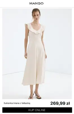 Mango - gazetka promocyjna Kolekcja LEN od środy 15.04 do piątku 24.04 - strona 9