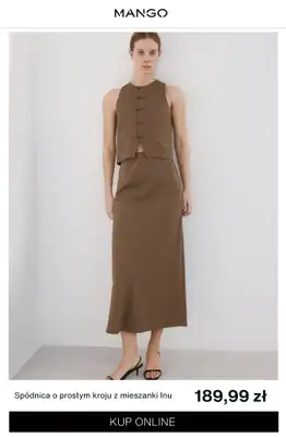 Mango - gazetka promocyjna Kolekcja LEN od środy 15.04 do piątku 24.04 - strona 8