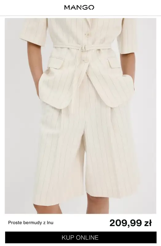 Mango - gazetka promocyjna Kolekcja LEN od środy 15.04 do piątku 24.04 - strona 6