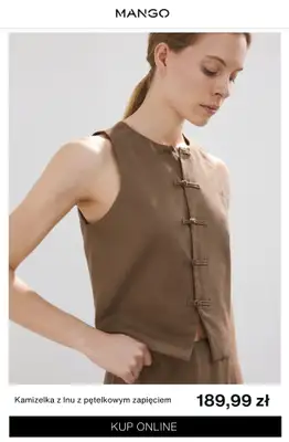 Mango - gazetka promocyjna Kolekcja LEN od środy 15.04 do piątku 24.04 - strona 7