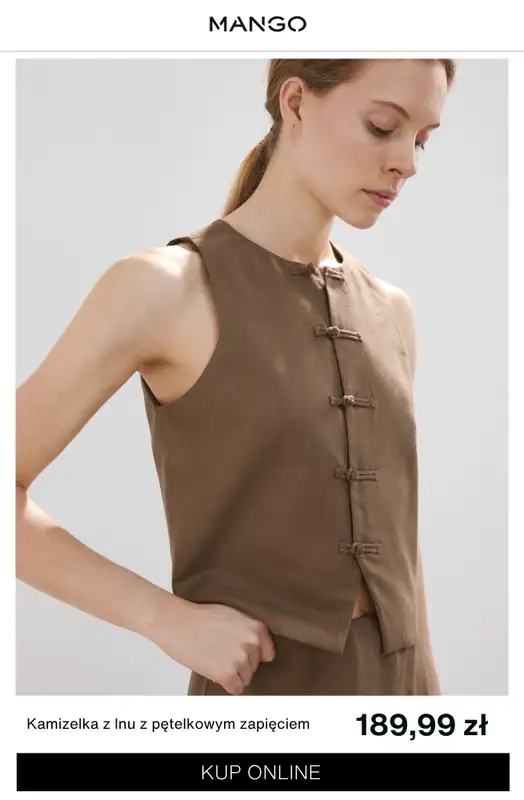 Mango - gazetka promocyjna Kolekcja LEN od środy 15.04 do piątku 24.04 - strona 7