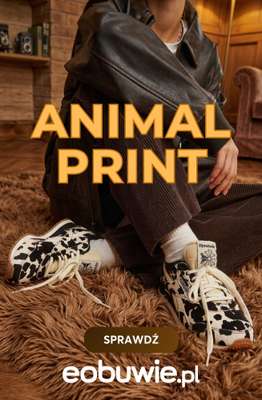 eobuwie.pl - gazetka promocyjna Sneakersy animal print – hit sezonu! od środy 15.04 