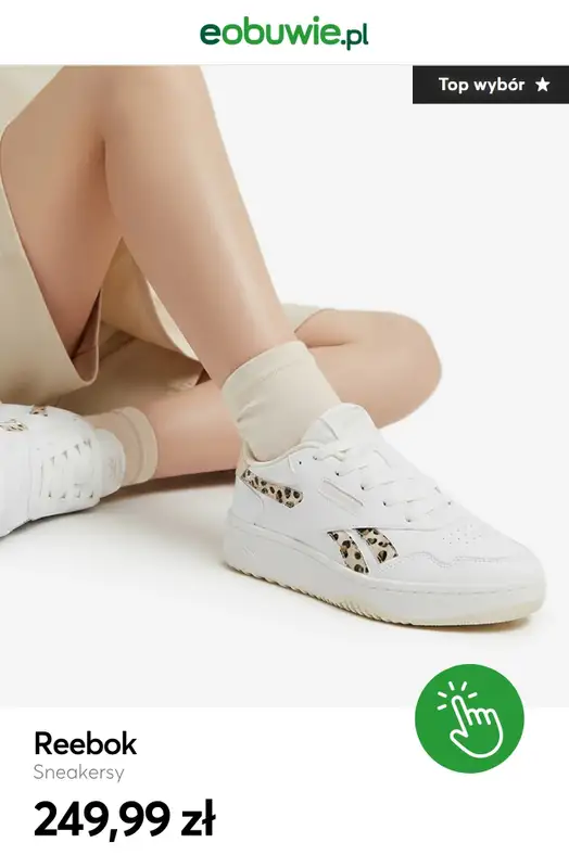 eobuwie.pl - gazetka promocyjna Sneakersy animal print – hit sezonu! od środy 15.04  - strona 9