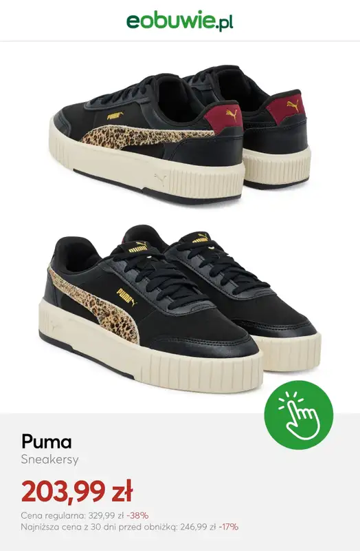 eobuwie.pl - gazetka promocyjna Sneakersy animal print – hit sezonu! od środy 15.04  - strona 8