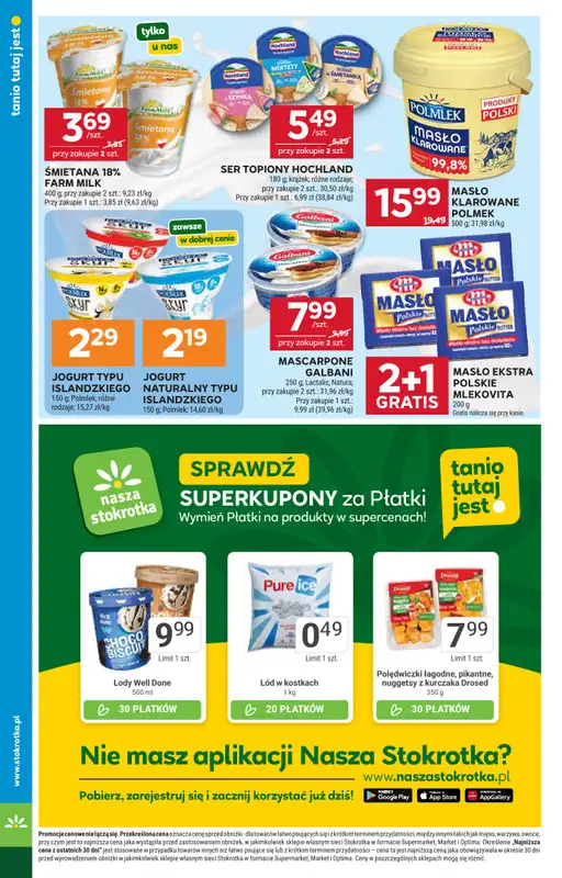 Stokrotka - gazetka promocyjna Gazetka Supermarket od czwartku 16.04 do środy 22.04 - strona 22