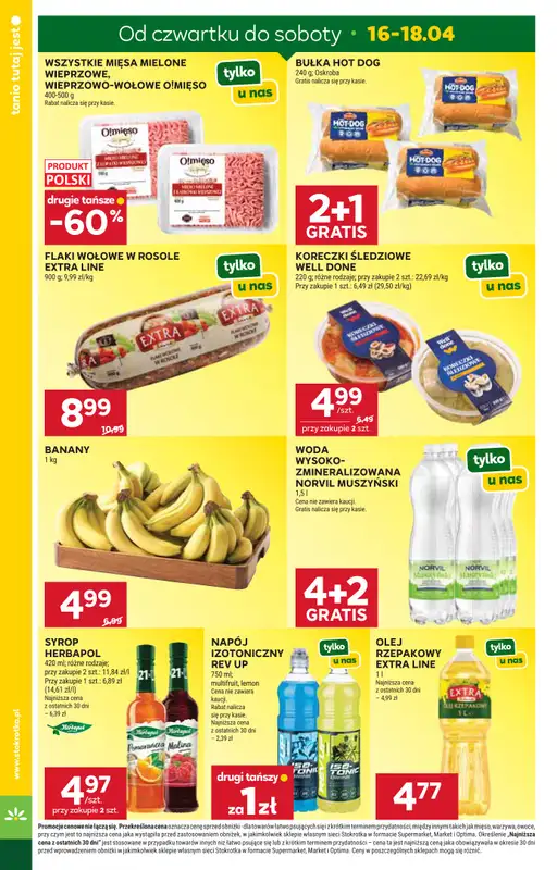 Stokrotka - gazetka promocyjna Gazetka Supermarket od czwartku 16.04 do środy 22.04 - strona 8