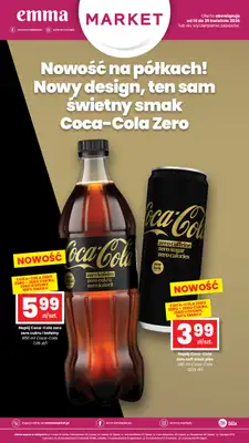 emma MARKET - gazetka promocyjna Plakat promocyjny od czwartku 16.04 do środy 29.04