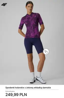 4F - gazetka promocyjna Kolekcja rowerowa – styl i wygoda na każdej trasie od środy 15.04  - strona 3