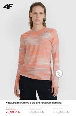 4F - gazetka promocyjna Kolekcja rowerowa – styl i wygoda na każdej trasie od środy 15.04  - strona 10