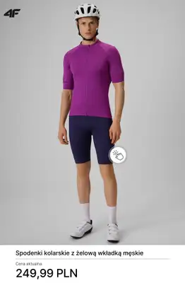 4F - gazetka promocyjna Kolekcja rowerowa – styl i wygoda na każdej trasie od środy 15.04  - strona 6