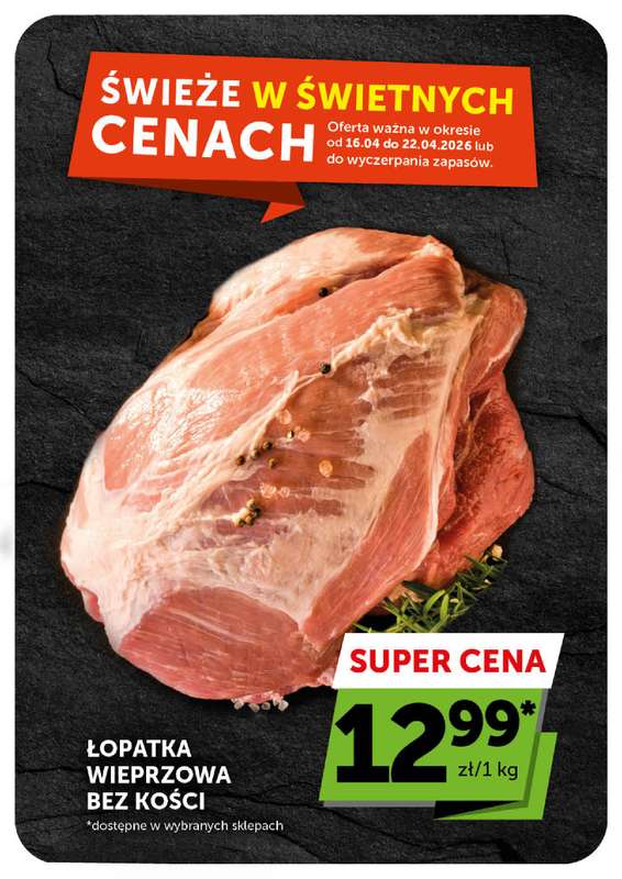 Groszek - gazetka promocyjna Gazetka Supermarket  do środy 22.04 - strona 6