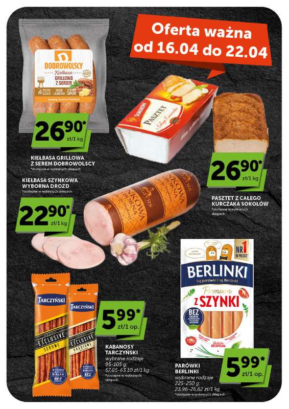 Groszek - gazetka promocyjna Gazetka Supermarket  do środy 22.04 - strona 21