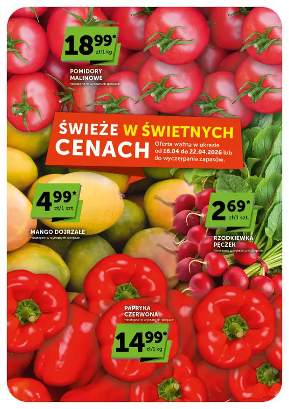 Groszek - gazetka promocyjna Gazetka Supermarket  do środy 22.04 - strona 10