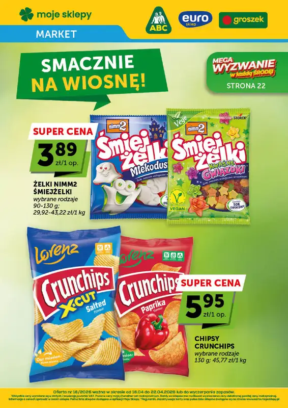 Groszek - gazetka promocyjna Gazetka Market  