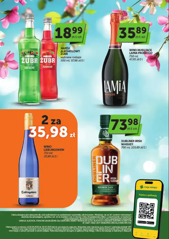 ABC - gazetka promocyjna Gazetka alkoholowy  do środy 29.04 - strona 2