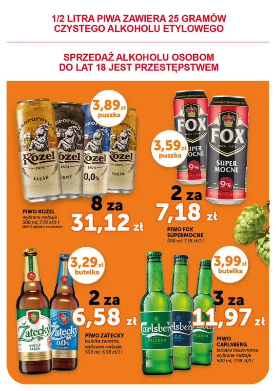 Euro Sklep - gazetka promocyjna Gazetka Supermarket  do środy 22.04 - strona 19
