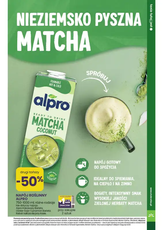 Stokrotka - gazetka promocyjna Gazetka Supermarket od czwartku 16.04 do środy 22.04 - strona 50