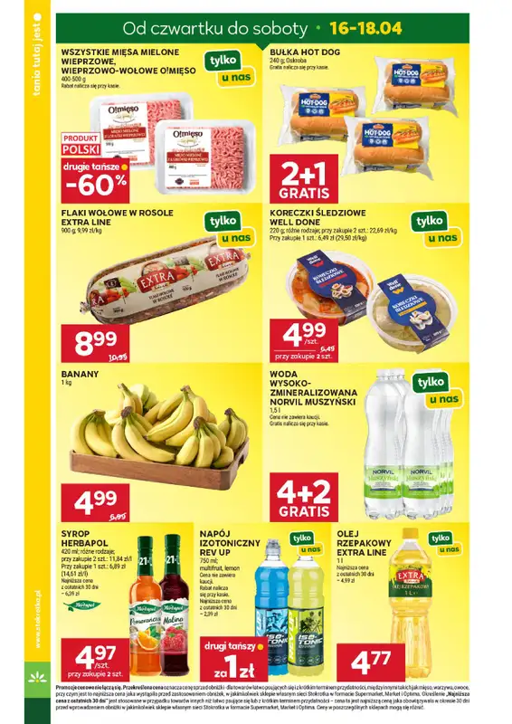 Stokrotka - gazetka promocyjna Gazetka Supermarket od czwartku 16.04 do środy 22.04 - strona 25