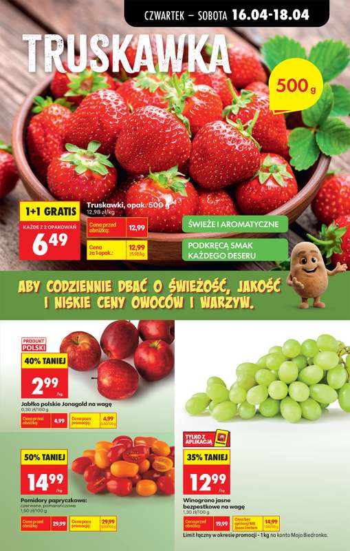 Biedronka - gazetka promocyjna Od czwartku od czwartku 16.04 do środy 22.04 - strona 31
