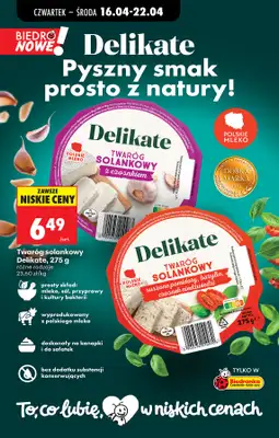 Biedronka - gazetka promocyjna Od czwartku od czwartku 16.04 do środy 22.04 - strona 50