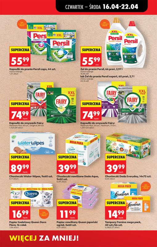 Biedronka - gazetka promocyjna Od czwartku od czwartku 16.04 do środy 22.04 - strona 61