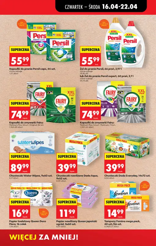 Biedronka - gazetka promocyjna Od czwartku od czwartku 16.04 do środy 22.04 - strona 61