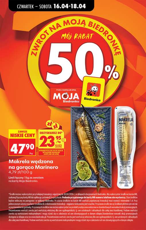 Biedronka - gazetka promocyjna Od czwartku od czwartku 16.04 do środy 22.04 - strona 17
