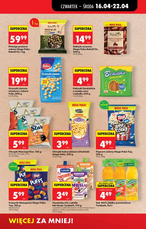 Biedronka - gazetka promocyjna Od czwartku od czwartku 16.04 do środy 22.04 - strona 59