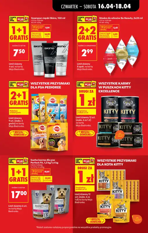 Biedronka - gazetka promocyjna Od czwartku od czwartku 16.04 do środy 22.04 - strona 21